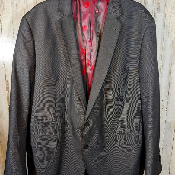 Rock & Republic Other - Rock & Republic Suit Jacket Blazer Textured Grey 48R. Sleek looking blazer.